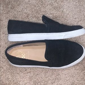 Vince Camuto Black Slides